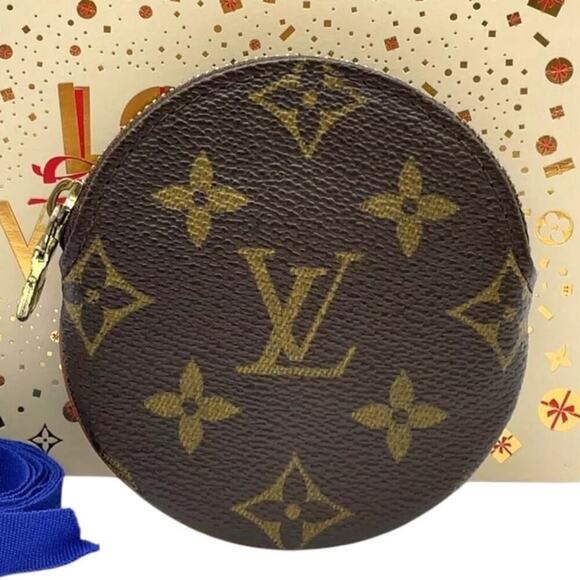 Louis Vuitton Monogram Porto Monnaie Round Coin case W/Box - Picture 14 of 14